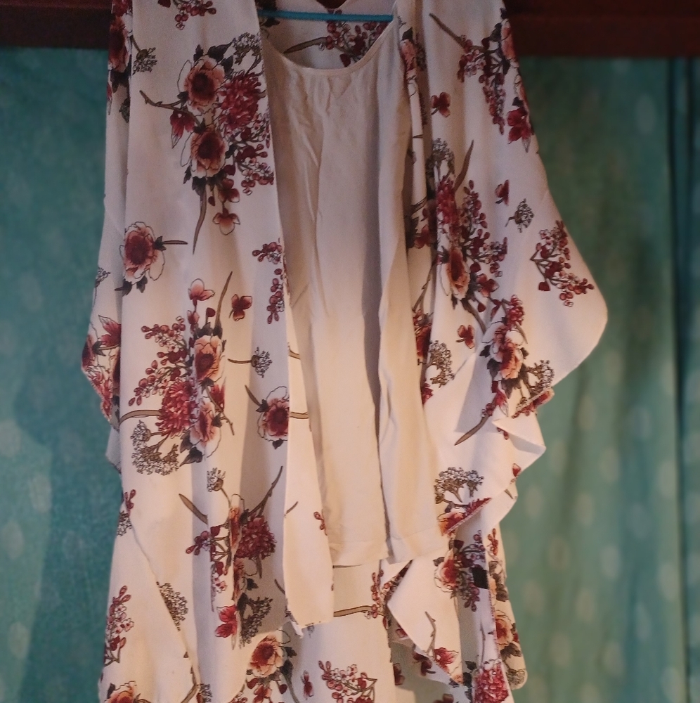 Light weight floral cardio med/large